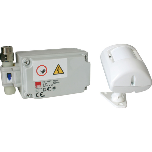 Electra kran f/urinalrenne 24/48V, bluetooth, krom