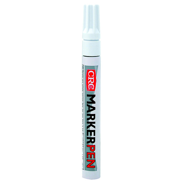 CRC Markerpen hvit