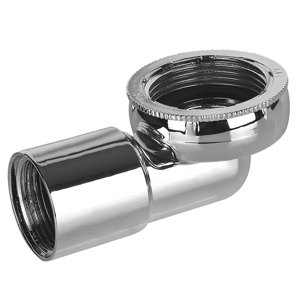 32 mmx1 1/2 Falu muffe IVG albu ekstra lav m/lekende mutter, VM-krom
