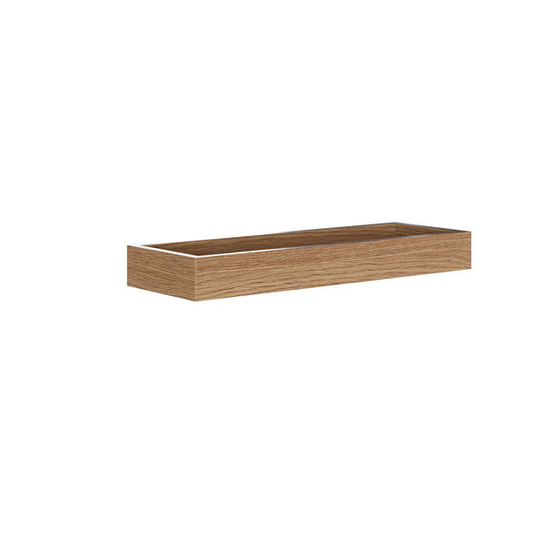 Hyllemodul til veggmontering 40 cm, Gyllen eik