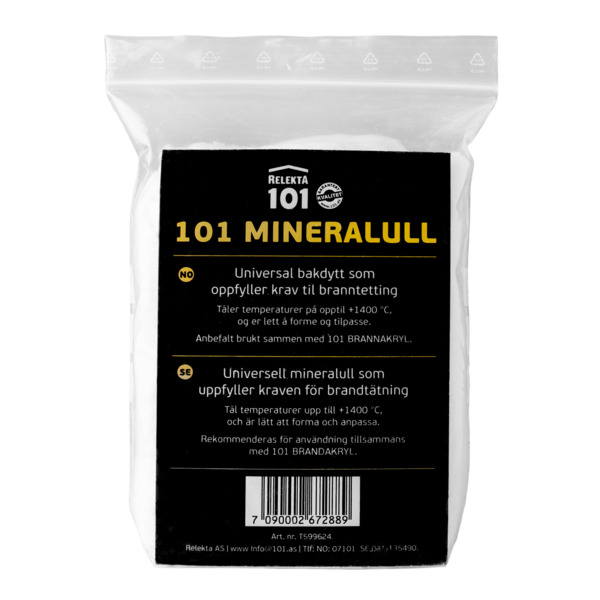 101 Mineralull f/branntetning, blister