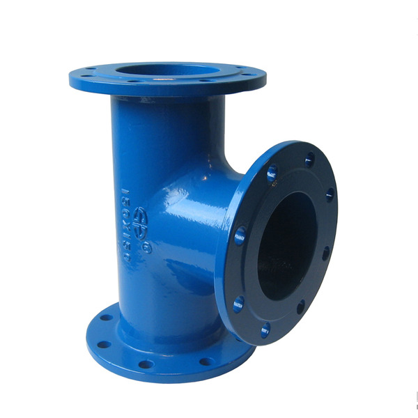 DN100x100 flense T-rør dukt epoxy PN16, ESCO S-9664