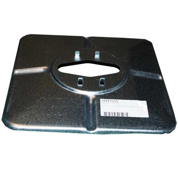 400x400 underlagsplate f/gategutt 1750 til sluseventil