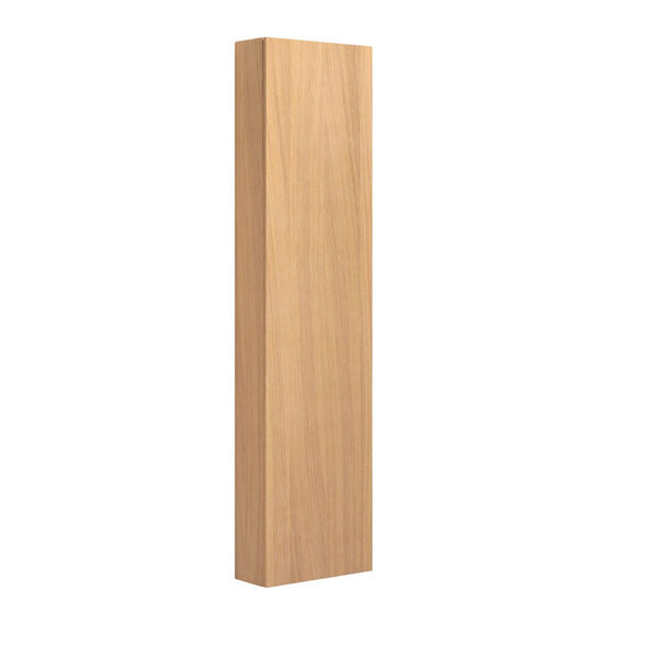 Høyskap m/1 dør venstre 160x40x16, lys eik
