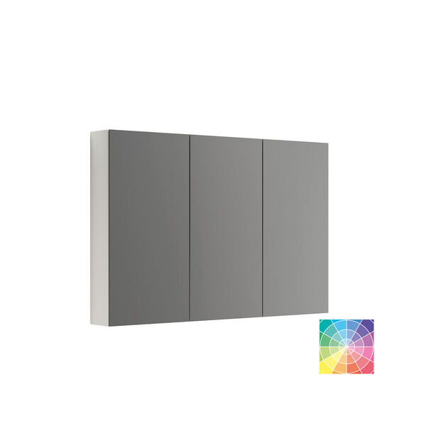 Speilskap Primo m/lysstyring, m/3 dørere 80x120x15 NCS