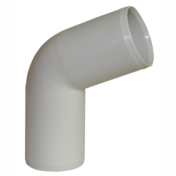 40 mm Smartline bend 67° PP, hvit