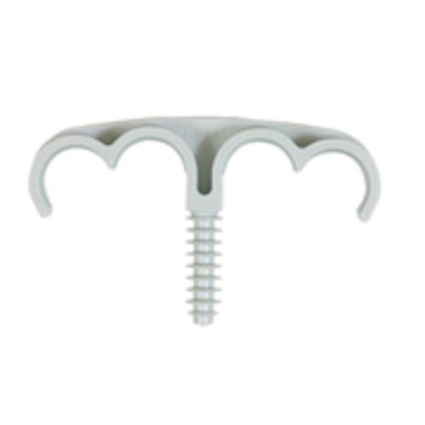 25 mm Fix-ring 4-dobbel plastklammer