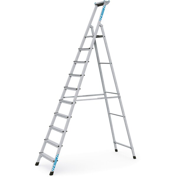 Zarges trappestige 10-trinn, C621 XL proff
