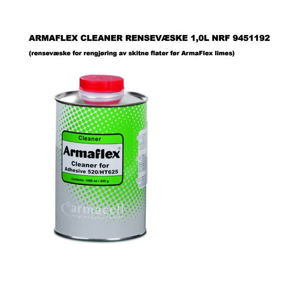 1 liter Armaflex spesial rensevæske
