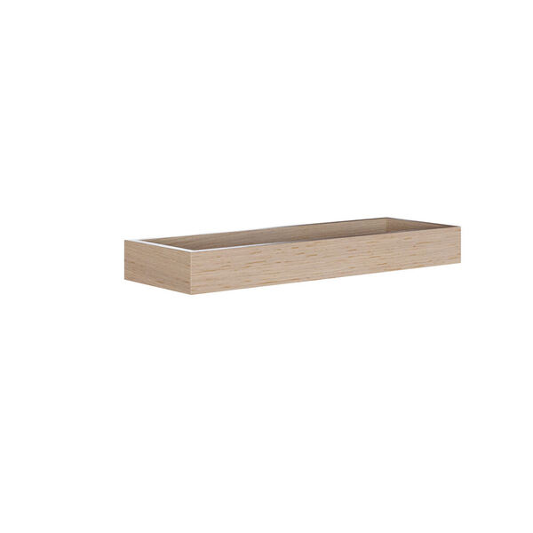 Hyllemodul til veggmontering 40 cm, Lys eik