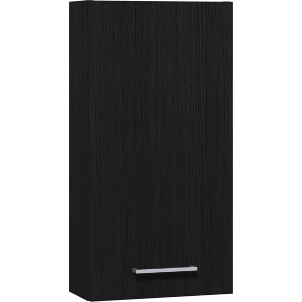 1904 Voss overskap venstrehengslet, sort eik, 40x19x80 cm