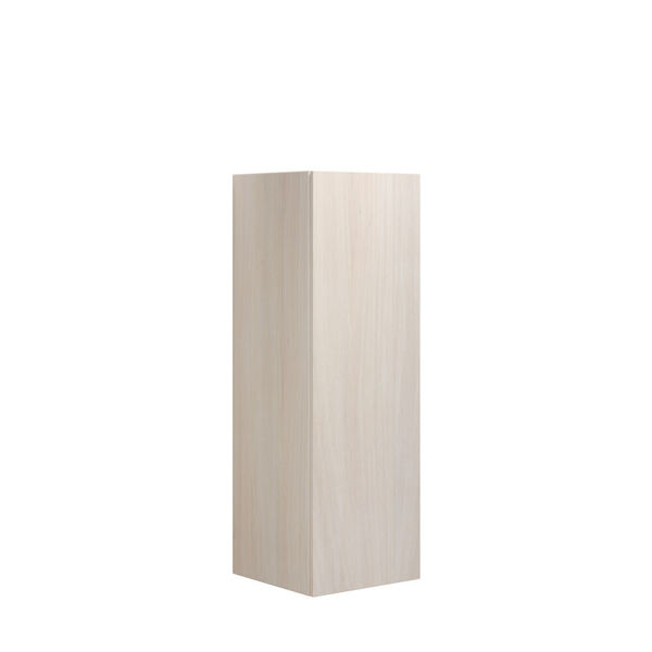 Høyskap m/1 dør høyre 120x40x40, hvit eik