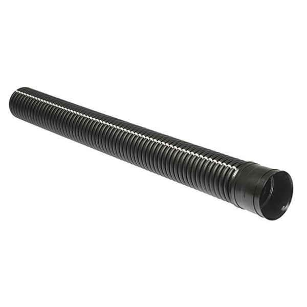 110x95 IQ drensrør rundslisset SN8, 6 meter