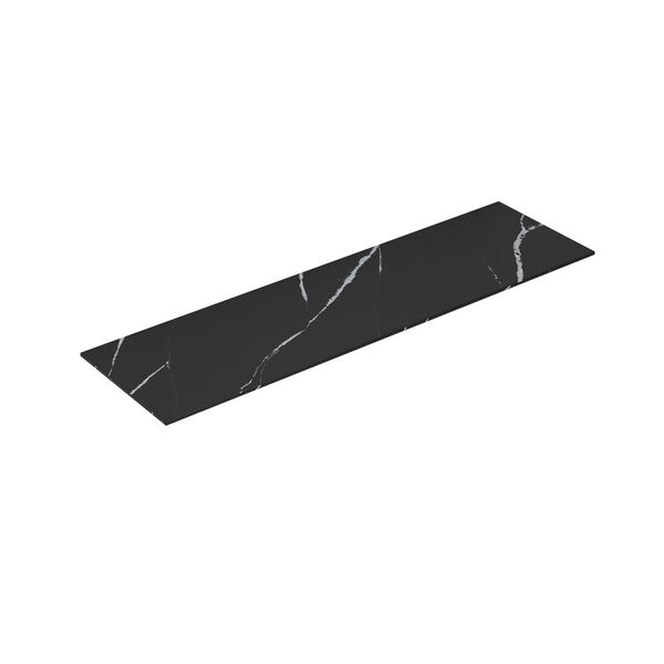 Benkeplate Silestone 1605x455x12 mm, Eternal Marquina