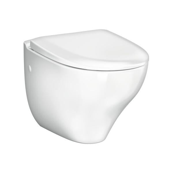 Nautic 1530 veggskål Hygienic Flush, med SC/QR sete