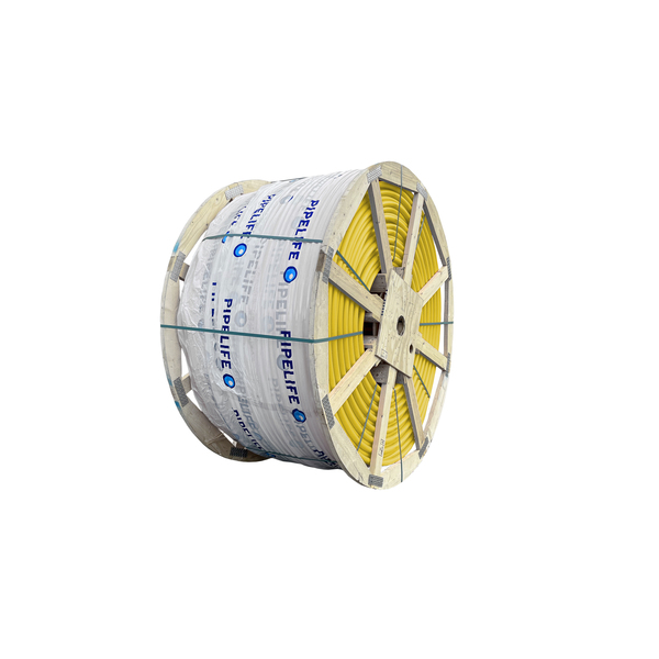 3x40 PE fiberkabelrør DL rør gul, trommel 500 mtr
