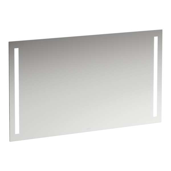 Lani speil med 2 vertikale LED-lys, 1200 x 700 mm
