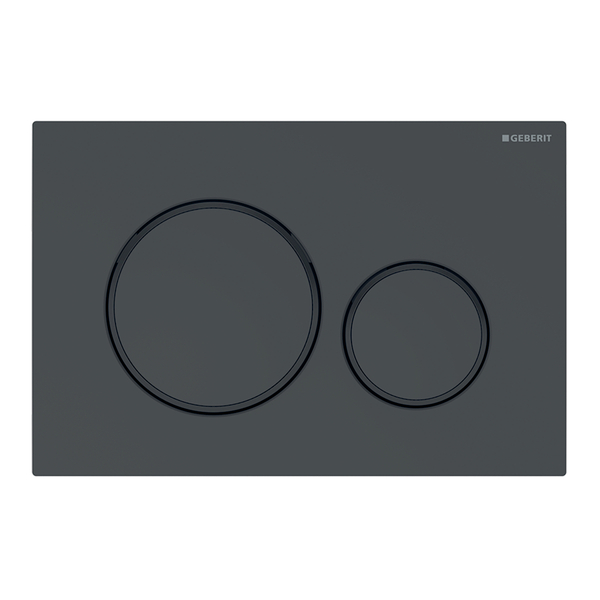 Sigma 20 betjeningsplate, sort/sort/sort