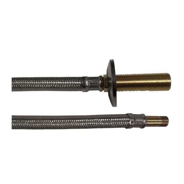 1/2x15x400 Berederslange med nippel og rosett