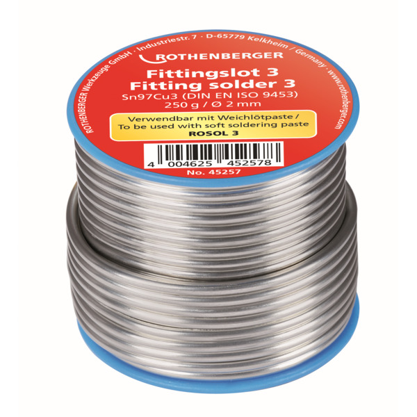 LODDETINN 3 Ø2MM SPOLE 250GR, SN97CU3