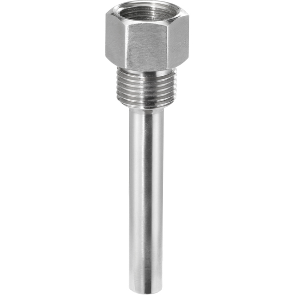 1/2x50 syrefast følerlomme, f/maskintermometer 25 bar