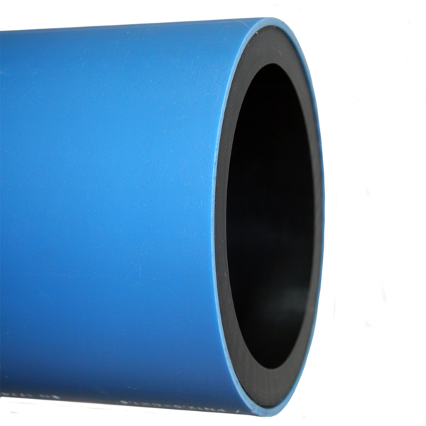 160 mm PE100 trykkrør Robustline RC SDR11, med blå kappe, 12 meter
