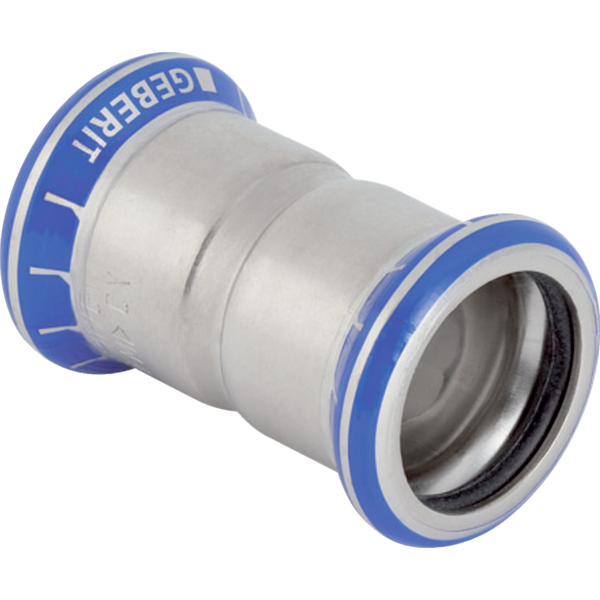 15 mm Mapress muffe, syrefast