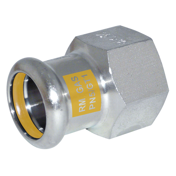 22x1 Inoxpres GAS overgangsmuffe