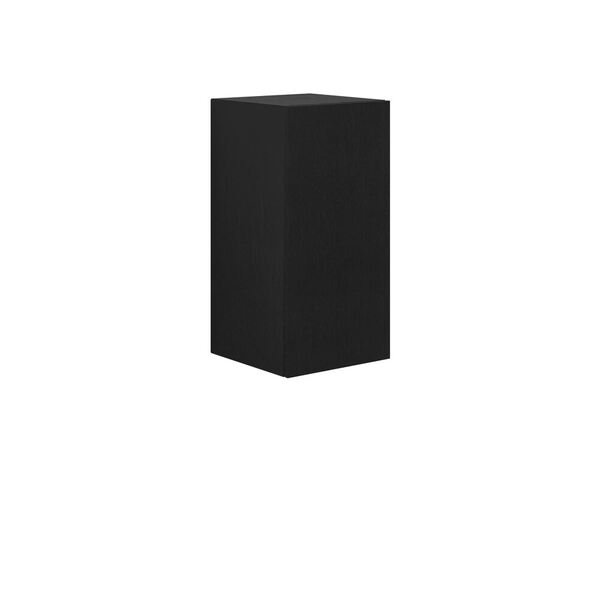 Skap m/1 dør venstre 80x40x40, eik noir