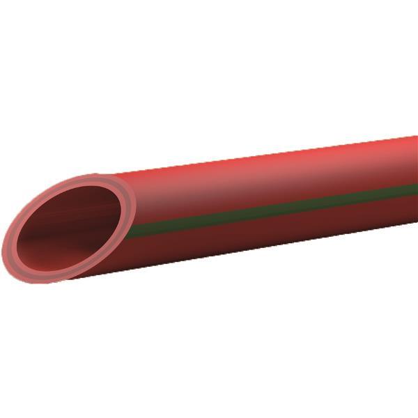 32x4,4 mm Red pipe rør, lengde a 5,8 meter