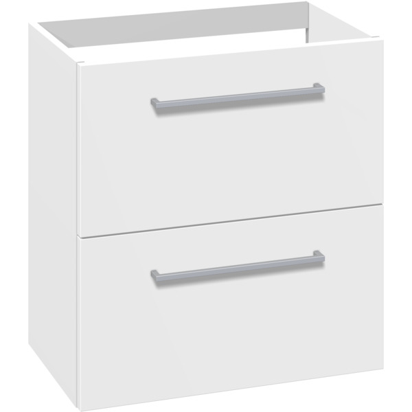 1904 Voss servantskap m/2 skuffer, 60x35x64 cm, hvit