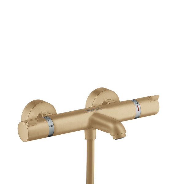 Ecostat Comfort termostat badekarbatteri, børstet bronse