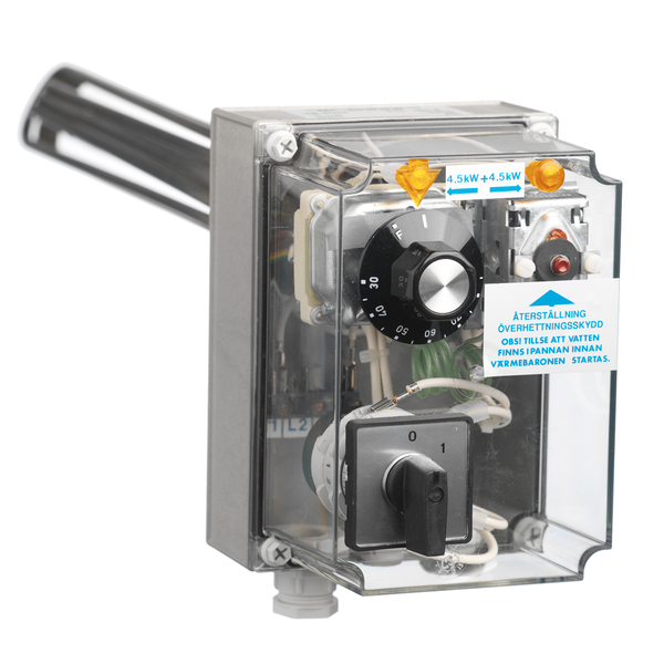 6,0 kW El.kolbe 2" 400V m/2 tr. term., Varmebaronen