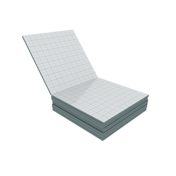 1904 Tacker systemplate, 100x100x25, EPS folie