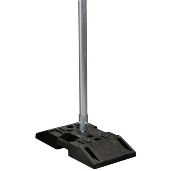 Skiltstolpe m/universalfot og skiltklammer