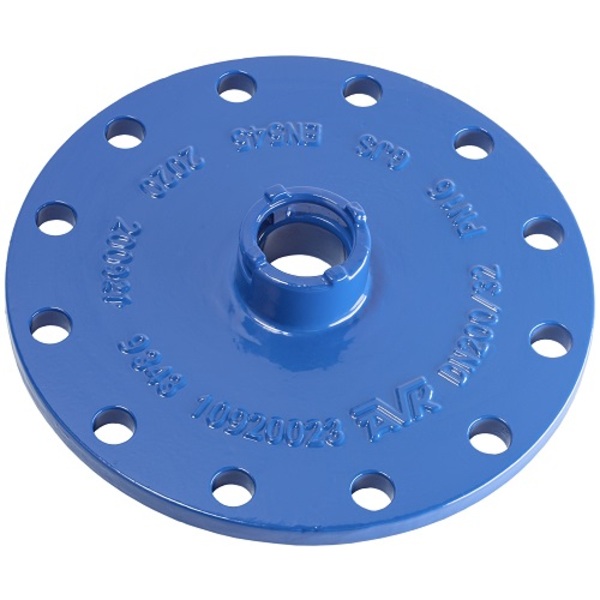 DN100 Supa Lock™ blindflens m/SL uttak, PN10/16