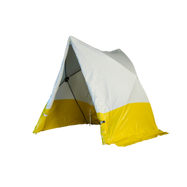 Telt 180 PZ spiss modell (for grøft), PVC 1.80x1.70x1.65