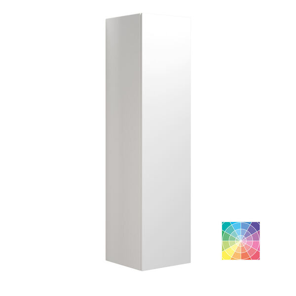 Høyskap m/1 dør venstre 160x40x40, valgfri farge/eik