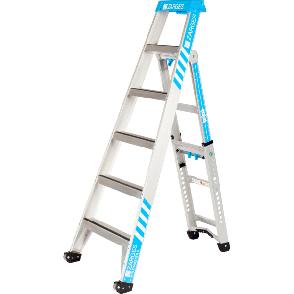 Zarges MultiMaster 5 kombinasjonsstige, 5/9 trinn 2,9 meter