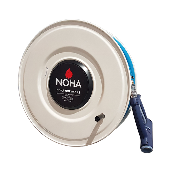Noha Mod 120 Hvitt Slangetrommel Næringsmiddel, 13mm/16mtr, Ø600x140