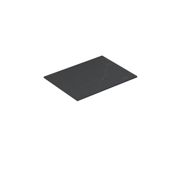 Benkeplate Silestone 605x455x12 mm, Charcoal Soapstone