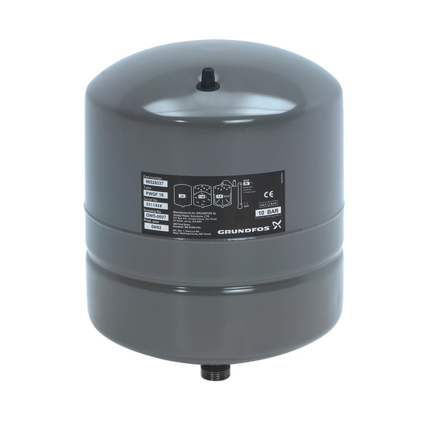 12 ltr GT-H membrantank 3/4, 10 bar