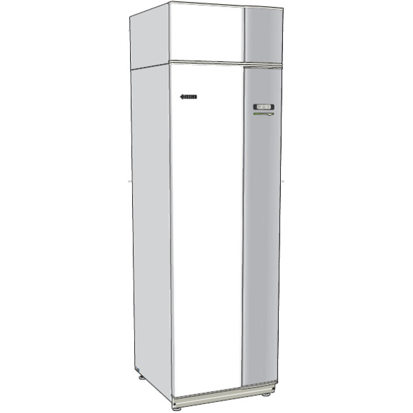 NIBE F470 R avtrekksvarmepumpe med bereder, 9 kW, 3 x 400 V