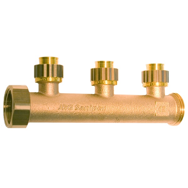 16 mm Sanipex fordeler m/3 uttak