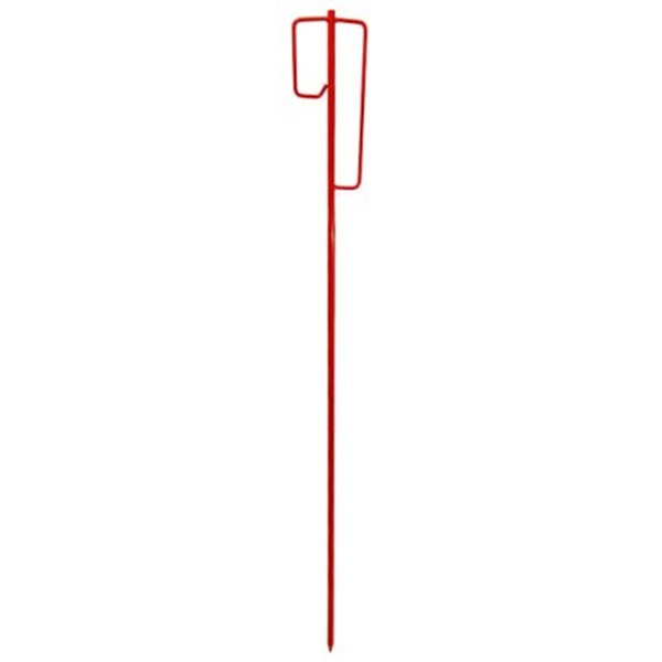Stålstolpe f/plastgjerde, H=120 cm