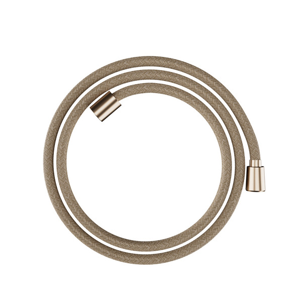 Designflex tekstildusjslange 160 cm, børstet bronse