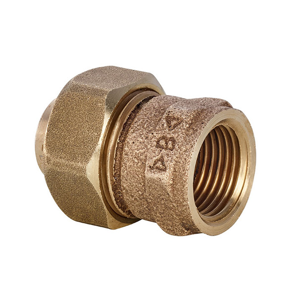 12 mm x 3/8" union 4340G kapillar, kobber