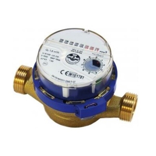 1/2" x 80 mm Apator JS2,5-0,2 enstråle vannmåler