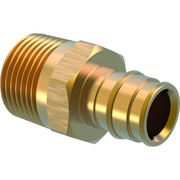 20 mm x 3/4" MT Q&E rettnippel utvendig DR