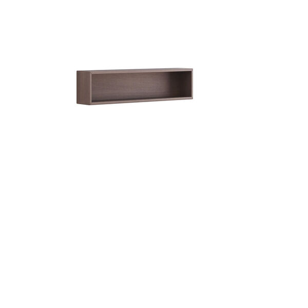 Veggreol 20x80x14, grå eik